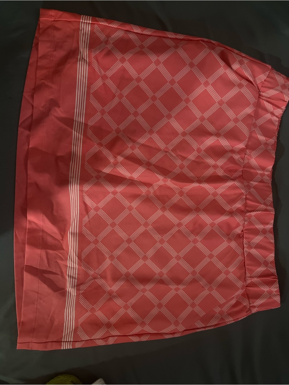 Kyodan Pink Plaid Mini Skirt